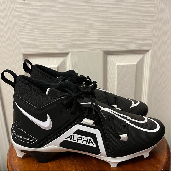 Nike Alpha Menace Pro 3 Football Cleats Men’s Size 13 CT6649-001 - Picture 4 of 10